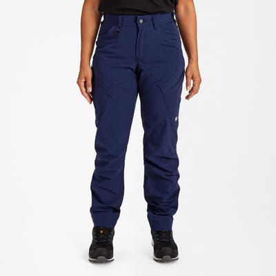 Engel X-treme monteursbroek met 4-weg stretch voor dames 2362-317 - Blue Ink - 38