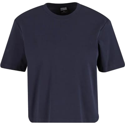 Urban Classics - Sorona Loose Fit Dames Tshirt - XL - Donkerblauw