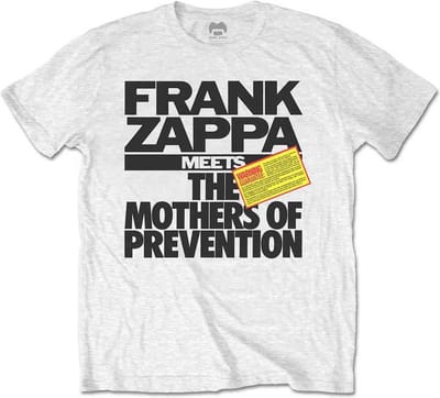 Frank Zappa Heren Tshirt -S- The Mothers Of Prevention Wit