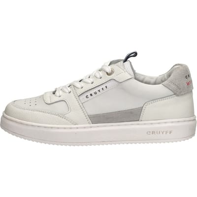 CRUYFF JUNIOR Endorsed Sneakers - Leren Sneaker - Jongens - Wit - Maat 36