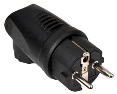 Schuko Hoekstekker 230V Stroomstekker Voor Buiten IP44 - Geaarde Stekker