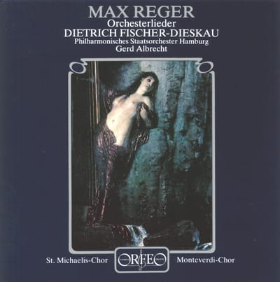 Dietrich Fischer-Dieskau, Philharmonisches Staatsorchester Hamburg, Gerd Albrecht - Reger: Orchesterlieder (CD)