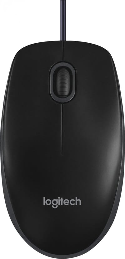 Logitech B100 - Muis - Zwart