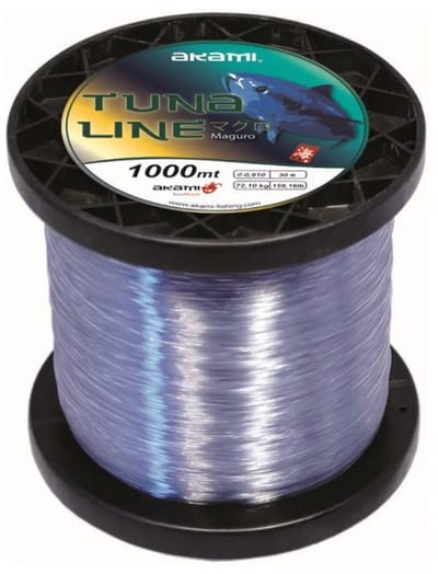 Akami Tuna Line Monofilament 1000 M Blauw 1.170 mm