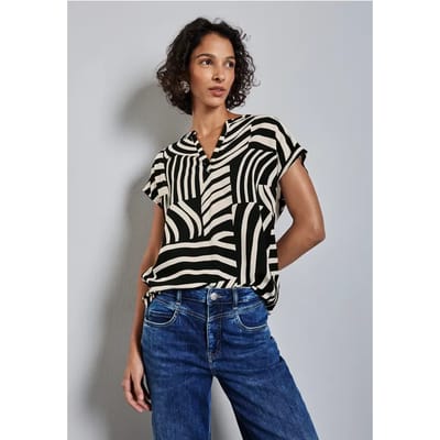 Bedrukte blouse