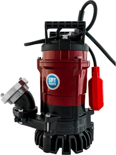 SPT 400 R/WS Dompelpomp - 14,4 m³/u - 0,4 kW - Perfect voor Ondergelopen Kelders en Vervuild Water - met Woelkop en Vlotter