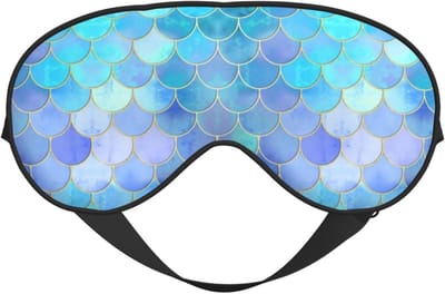 Oogmasker - Slaapmasker - Ontspannen - Volledige lichtblokkering - 10 x 20 cm - Goud