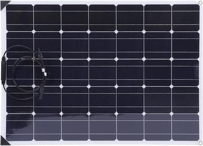 Flexibel Zonnepaneel Kit - Draagbare Energie - Off-Grid Stroom - Inclusief Controller - 150 Watt - Zwart