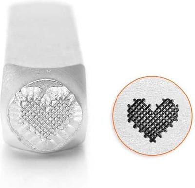 Slagstempel Hart (gehaakt) | Hoogte 6mm