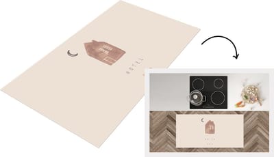 Keukenloper - Loper keuken - Spreuken - Quotes Hotel Oma - Grootmoeder - Moederdag cadeautje - Oma - 120x60 cm - Keukenloper vinyl
