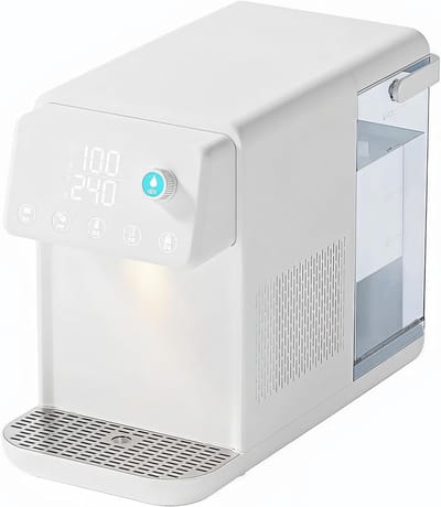 Heetwaterdispenser - Direct Warm Water - Snel Drankjes Maken - 12 Temperatuur Niveaus - 3.5 Liter Tank - Zwart