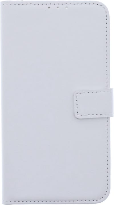 LuxeBass Hoesje geschikt voor iPhone 12 Pro Max - Bookcase Wit - portemonnee hoesje - telefoonhoes - gsm hoes - telefoonhoesjes