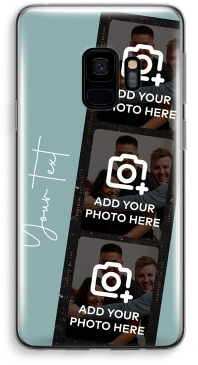 Gepersonaliseerd - Case Company® - Hoesje geschikt voor Samsung Galaxy S9 hoesje - Filmrol N°1 - Soft Cover Telefoonhoesje - Bescherming aan alle Kanten en Schermrand
