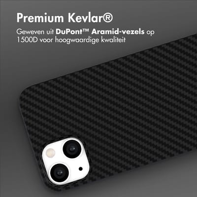 Accezz Hoesje - Geschikt voor Apple iPhone 14 - backcover - Zwart