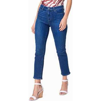 PAIGE Hoxton Straight Ankle Mai Tai Maat: W23 | Straight Jeans Outlet | Dames | Blauw