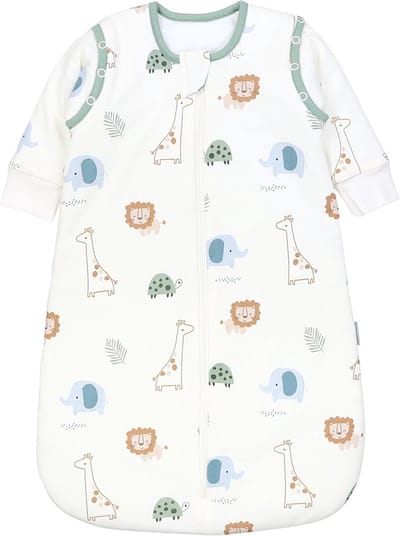 Babyslaapzak - Slaapzak baby - Veilig slapen - Afneembare mouwen - 2.5 TOG - Unisex