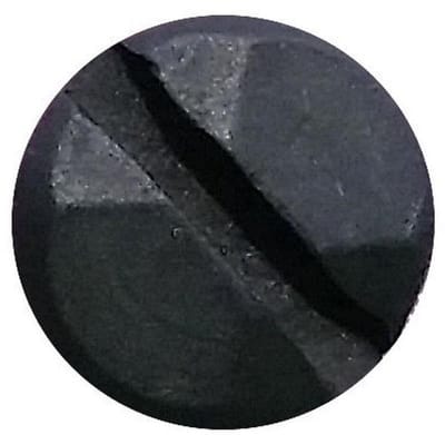 Houtschroeven - Rustieke schroeven - Meubels Maken - Gegroefde piramidekop - 100 stuks 3/4 inch - Zwart