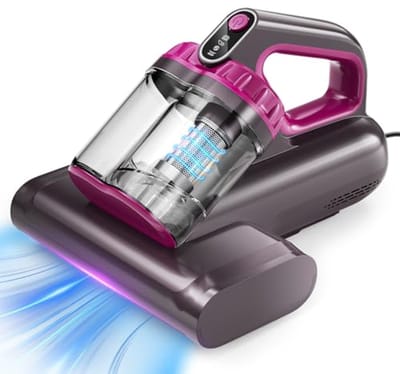 Matrasstofzuiger met UV-C-licht en hoge verwarmingstechnologie - 15 kPa zuigkracht en 450 W