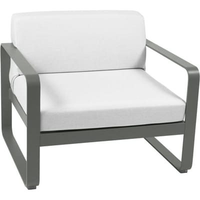 Fermob - BELLEVIE fauteuil - 48 rozemarijn mat - 81 witgrijs - groen