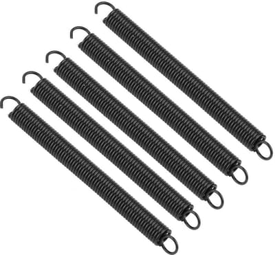 Dailygoods- Prolunga Dia 0.6mm - 5st Verlengkabel - OD 4mm - Lengte 50mm - Professioneel Gebruik - Hoogwaardige Kwaliteit - Verlengveer
