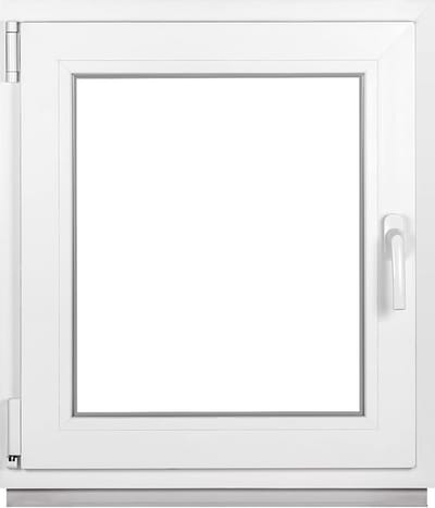 Kunststof Kelderraam - Openslaand Raam - Ventilatie en Licht - 3-voudige Beglazing - 90x95 cm - Wit