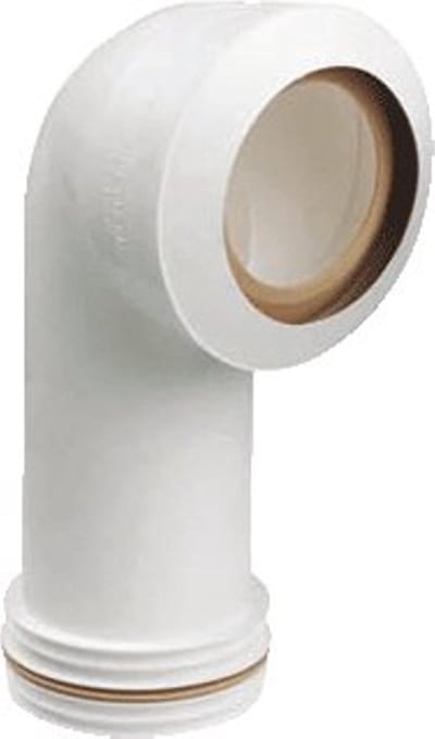 Multikwik Closetafvoermanchet L18cm Kunststof Wit