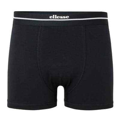Ellesse Heren Ambria Boxer Shorts (Verpakking van 3) (Zwart)