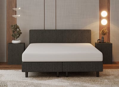 Nessa® - 160x200 Boxspring Bjorn Antraciet - Inclusief Pocketvering matras