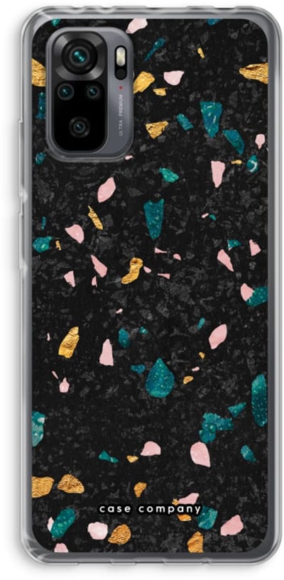Case Company® - Hoesje geschikt voor Xiaomi Redmi Note 10 Pro hoesje - Terrazzo N°10 - Soft Cover Telefoonhoesje - Bescherming aan alle Kanten en Schermrand