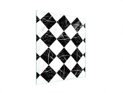 TMK ArtDeko Mozaiëk - Snijplank - 45x52 cm - Glas - Veilig en Hygiënisch
