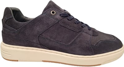 Cycleur de Luxe Blauwe Suede Heren Sneakers - Blauw - 41