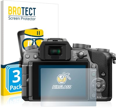Screenprotector 3 Stuks voor Panasonic Lumix DMC-G7 Beschermglas transparant