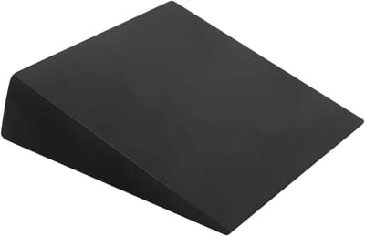 Schuine Plank Squats - Kuitrek Plank - Spierversterking - Anatomisch Verantwoorde Hoek - 32x30x9 cm - Zwart