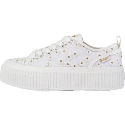 Sneakers met stitchings model 'MADISON LOW BLOOM'
