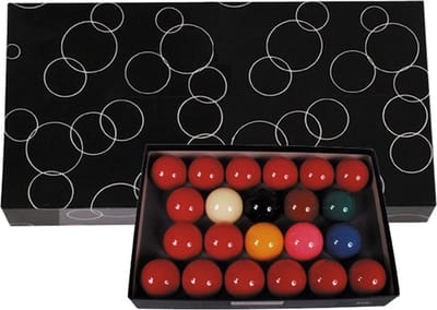 TopTable Snooker Ballen A-klasse 57,2mm - Officiële Maat Pooltafels