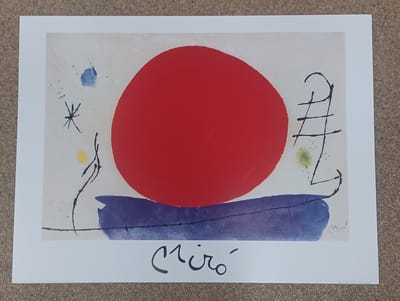 poster Verkerke Miró - Senza titolo 80 x 60