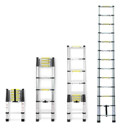 Telescoopladder Aluminium - Vouwladder - 5M