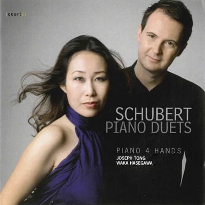 CD SCHUBERT, JOSEPH TONG, WAKA HASEGAW - Pianoduetten EU Klassiek Gebruikt gray