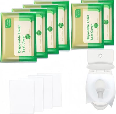 Toilethoezen 60 Stuks - Eenmalig gebruik voor Reizen en Openbare Toiletten