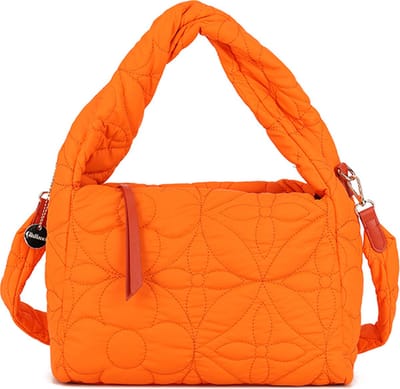 Giuliano stoffen handtas Petunia - Oranje - Dames