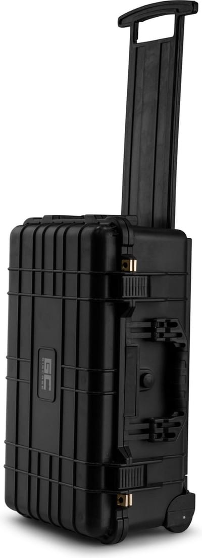 Power Dynamics - GIGCase30T - 51,2 x 28,9 x 19,3 cm - universele transporttrolley- IP67 - zwart