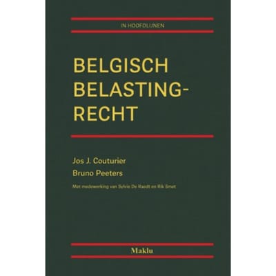 Belgisch Belastingrecht - Jos J. Couturier