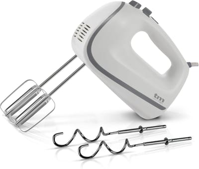 Kneden en Mixen Machine 450W - Handmixer en Deegkneedmachine met Garde en Kneedhaken