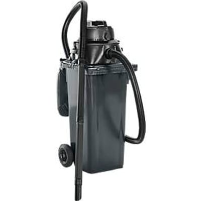 Complete set nat-droogzuiger, met gereedschapshouder, incl. grote afvalbak voor 120 l, 1 patroonfilter & 1 vliesfilter, antraciet