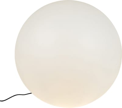 QAZQA nura - Moderne Vloerlamp | Staande Lamp - 1 lichts - H 96.7 cm - Wit - Buitenverlichting