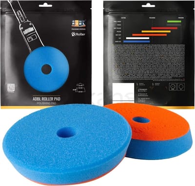 Polijstpad Schuimrubber voor Excentrische en Roterende Polijstmachines Doorsnede 125 mm
