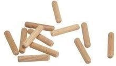 Deltafix. Deuvels 8 x 40mm. Hout verbinder. 22 Stuks Prop.