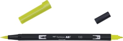 Tombow Brush pen - ABT 133 - Dual Brushpen - Chartreuse - Groen