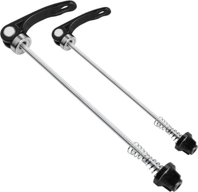 Allecta - Snelspanners Set voor Voor- en Achterwiel, Quick Release Fietsassen, MTB en Racefiets