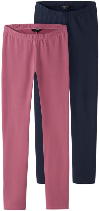 NAME IT - TKFSAX 2P SWT LEGGING BRU NOOS - Meisjes - Leggings